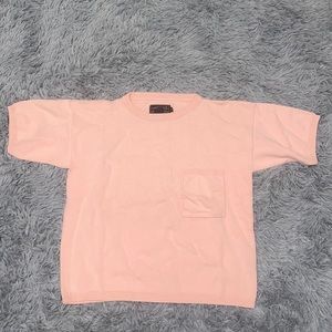 Eddie Bauer pony pink top